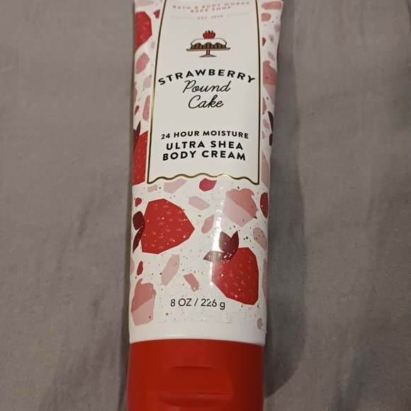NEW! Strawberry Pound Cake Body Cream (B&BW) - Picture 7 of 7